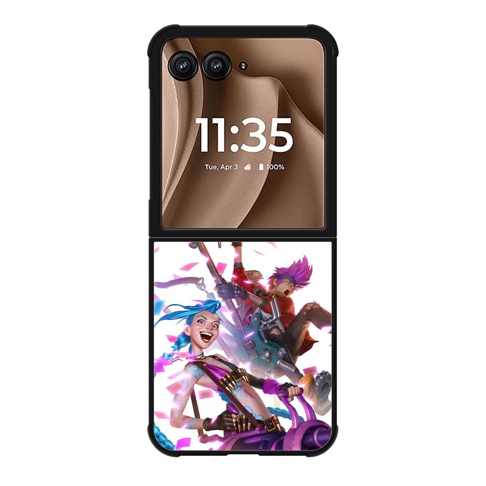 jinx league of legends Z8172 Motorola Moto RAZR Plus 2025 Case