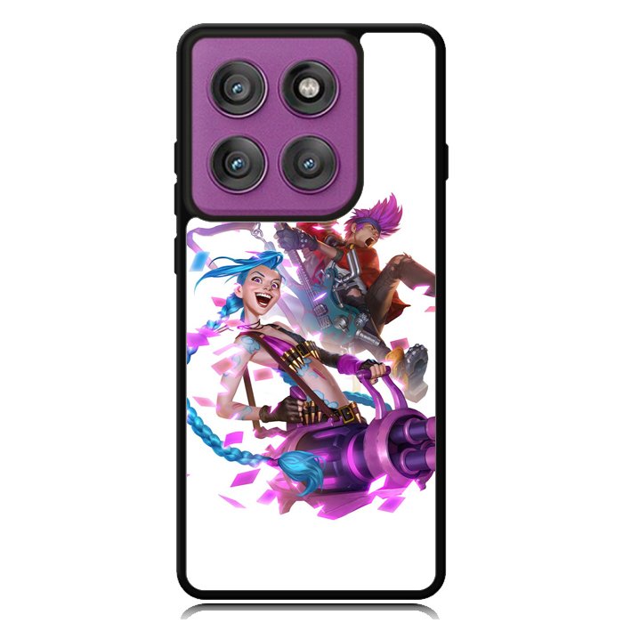 jinx league of legends Z8172 Motorola Moto Edge 2025 | Moto Edge 60 Fusion | Moto Edge 60 Pro Case
