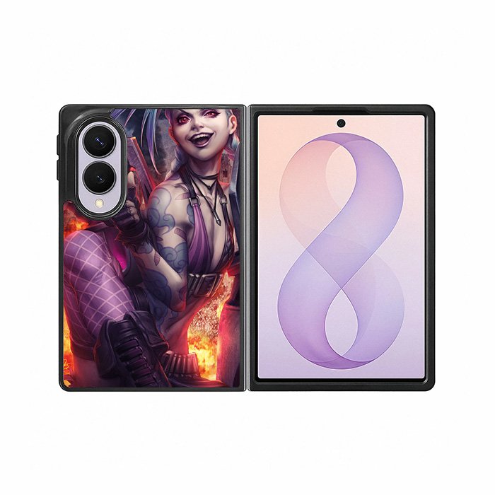 jinx league of legends Samsung Galaxy Z Fold 8 Case
