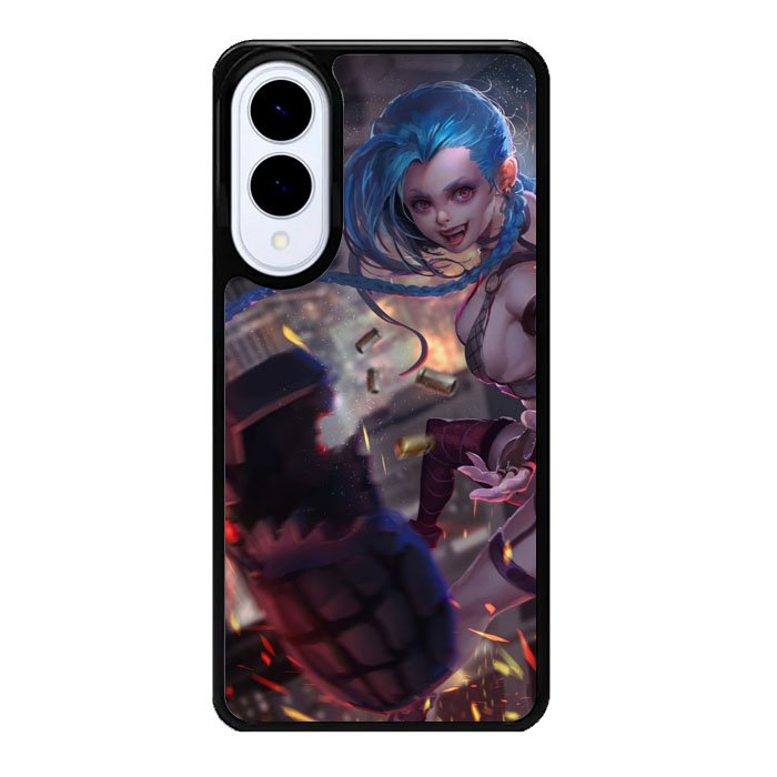 jinx league of legends Z8174 Samsung Galaxy S25 Edge Case