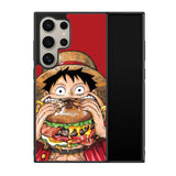 monkey d luffy hungry Z8180 Samsung Galaxy S24 Ultra 5G Case