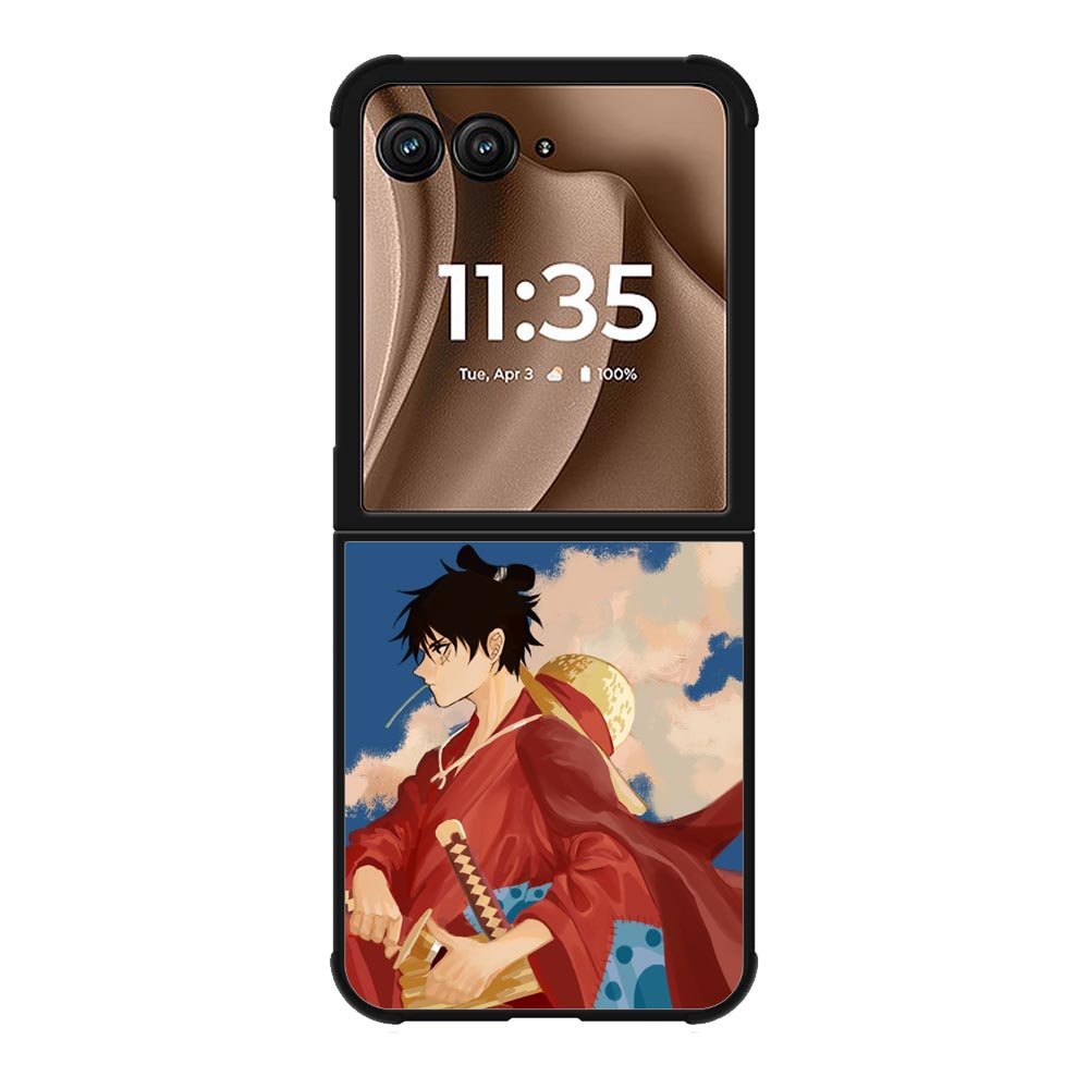 samurai monkey d luffy Z8183 Motorola Moto RAZR Plus 2025 Case