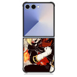 vinsmoke sanji stealth black Z8187 Samsung Galaxy Z Flip 7 Case