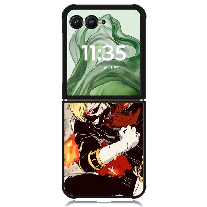 vinsmoke sanji stealth black Z8187 Motorola Moto Razr+ Plus 2024/2025 Case, Motorola Razr 50 Ultra/50s Ultra Case