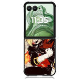 vinsmoke sanji stealth black Z8187 Motorola Moto Razr+ Plus 2024/2025 Case, Motorola Razr 50 Ultra/50s Ultra Case