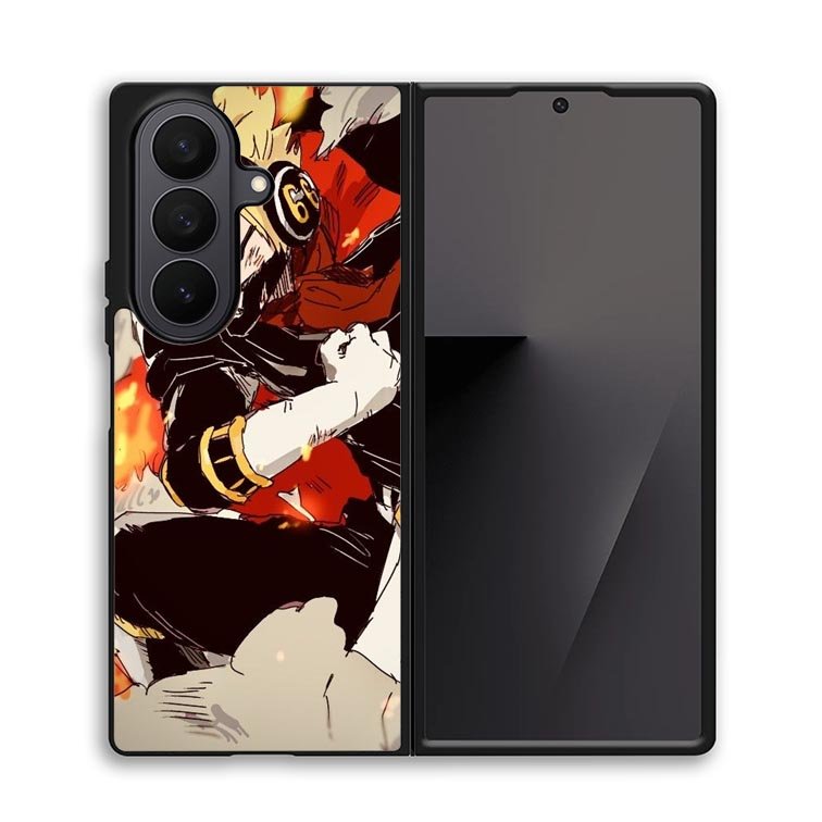vinsmoke sanji stealth black Z8187 Samsung Galaxy Z Fold 7 Case