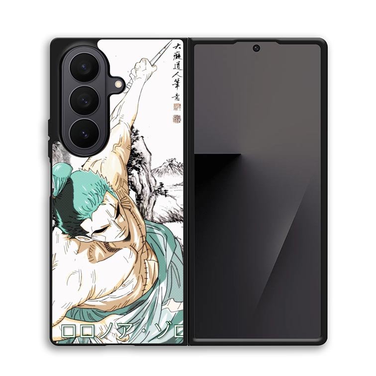 roronoa zoro wano Z8189 Samsung Galaxy Z Fold 7 Case