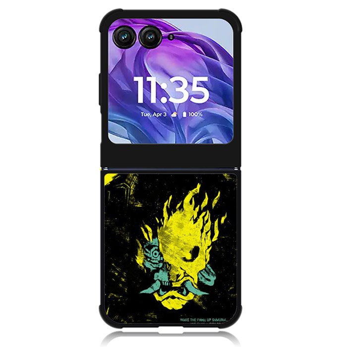 Cyberpunk Motorola Moto Razr 2024 , Moto Razr 50 Case