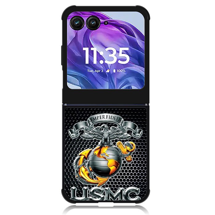 Marine Corps Anchor 2nd Motorola Moto Razr 2024 , Moto Razr 50 Case