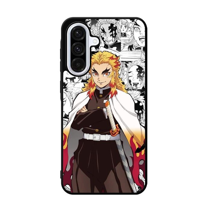 kimetsu no yaiba rengoku anime Samsung Galaxy A36 Case FE7404