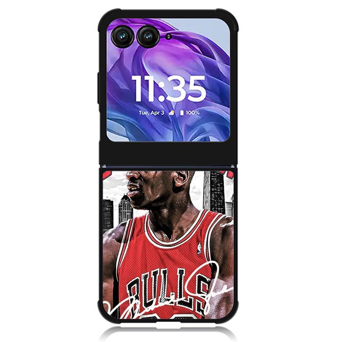 jordan bulls Motorola Moto Razr 2024 , Moto Razr 50 Case