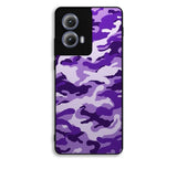 Purple Camouflage Motorola Moto Edge 2024 Case FE7528