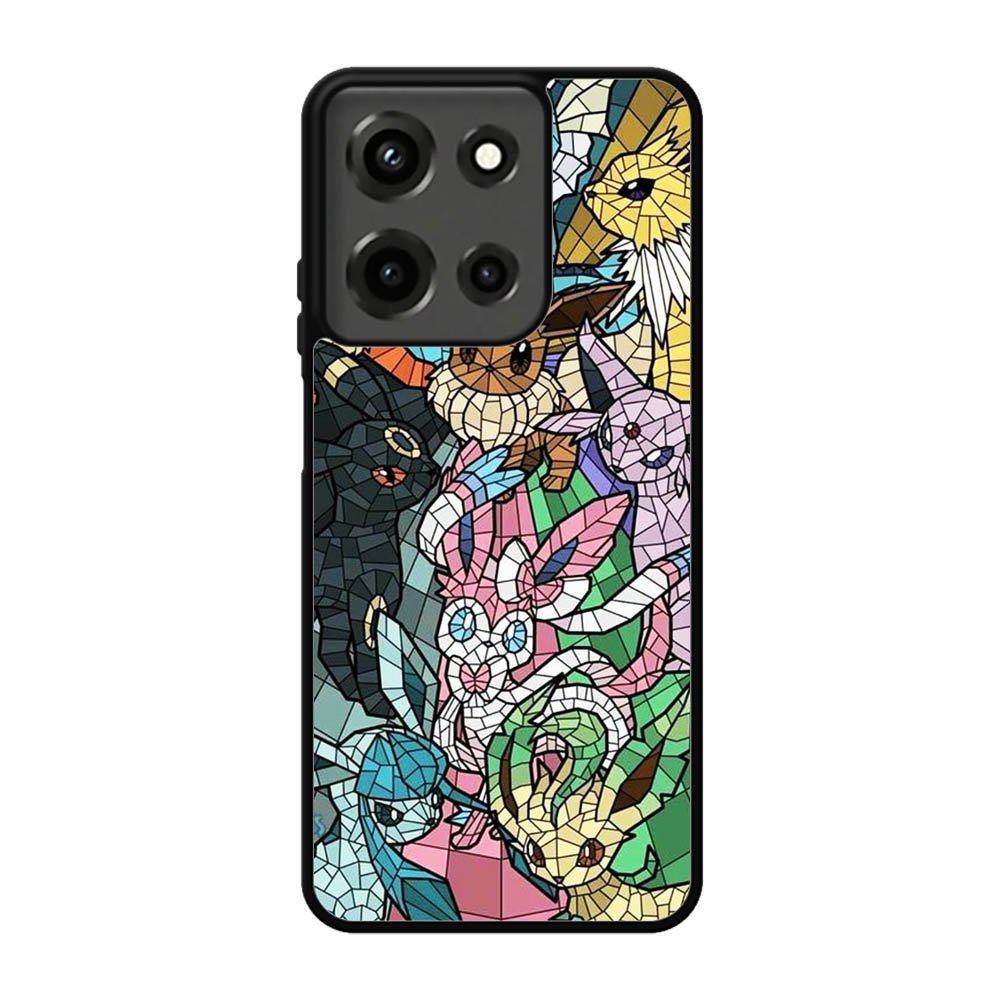 Pokemon Stained Glass Motorola Moto G 5G 2025 Case FE0316