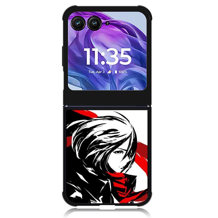 Mikasa ackerman Motorola Moto Razr 2024 , Moto Razr 50 Case