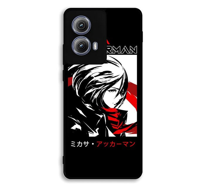 Mikasa ackerman Motorola Moto Edge 2024 Case FE2565