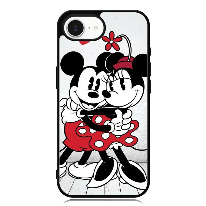 mickey mouse and minnie mouse iPhone 16e Case