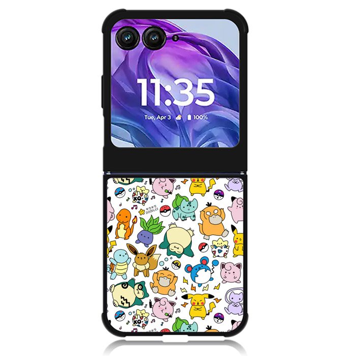 all pokemon 2nd Motorola Moto Razr 2024 , Moto Razr 50 Case