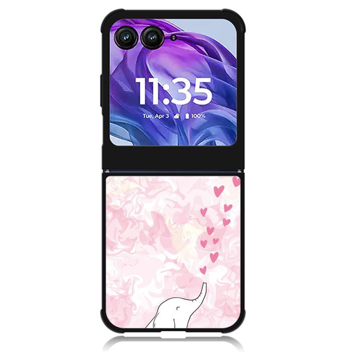 Elephant Motorola Moto Razr 2024 , Moto Razr 50 Case