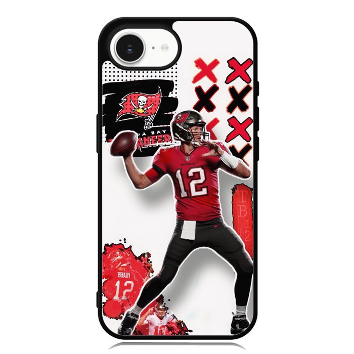 Tom Brady Tampa Bay Buccaneers iPhone 16e Case