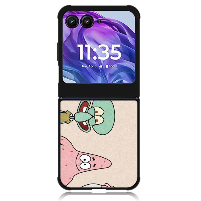 Spongebob 5th Motorola Moto Razr 2024 , Moto Razr 50 Case