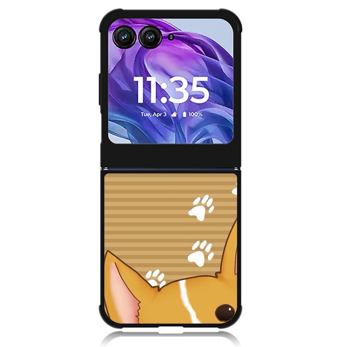 Dog Cute Motorola Moto Razr 2024 , Moto Razr 50 Case