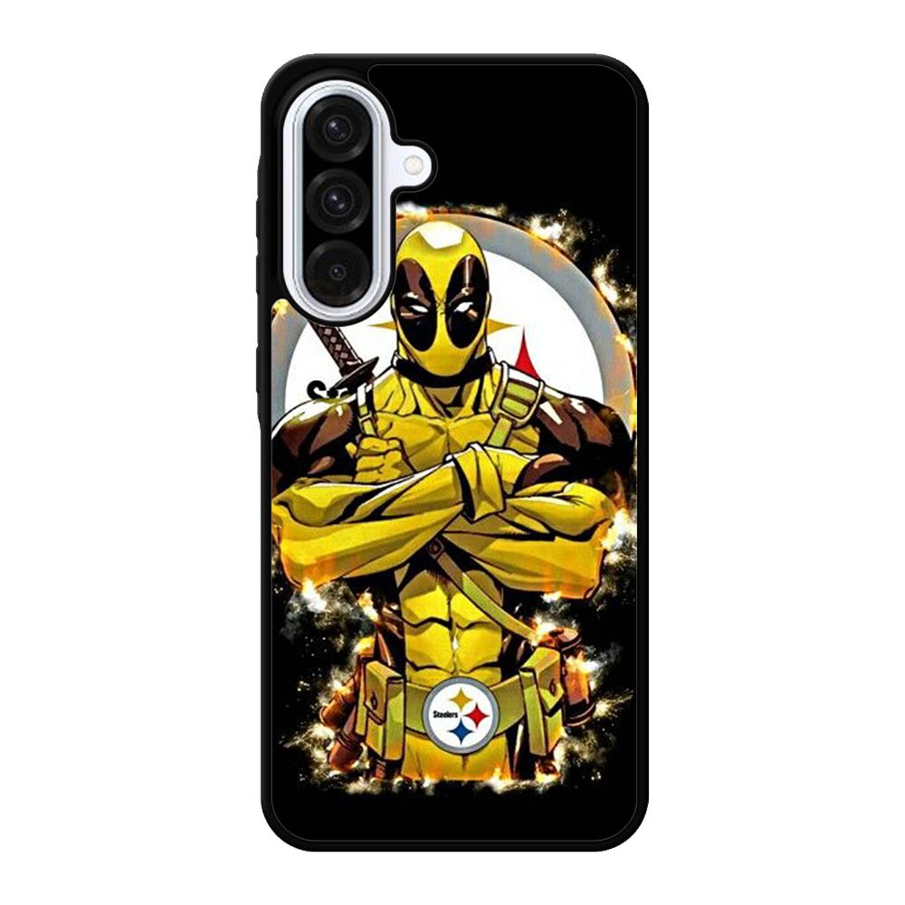 Pittsburgh Steelers Deadpool Samsung Galaxy A56 Case FE4718