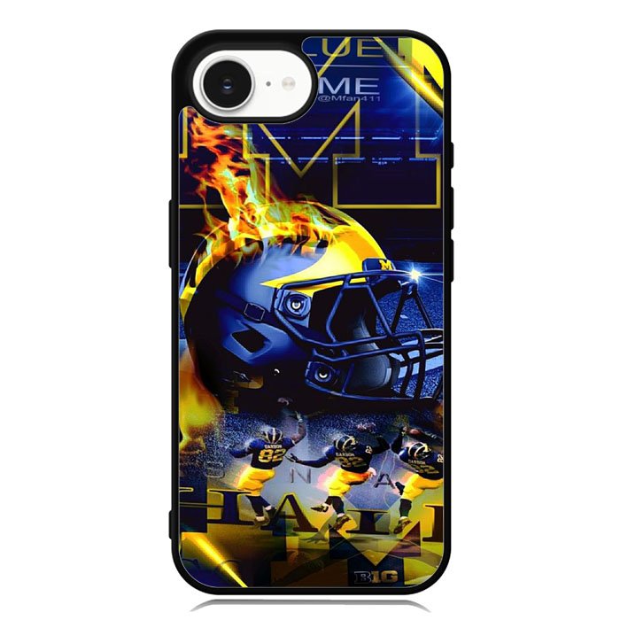 Michigan Wolverines iPhone 16e Case FE1569
