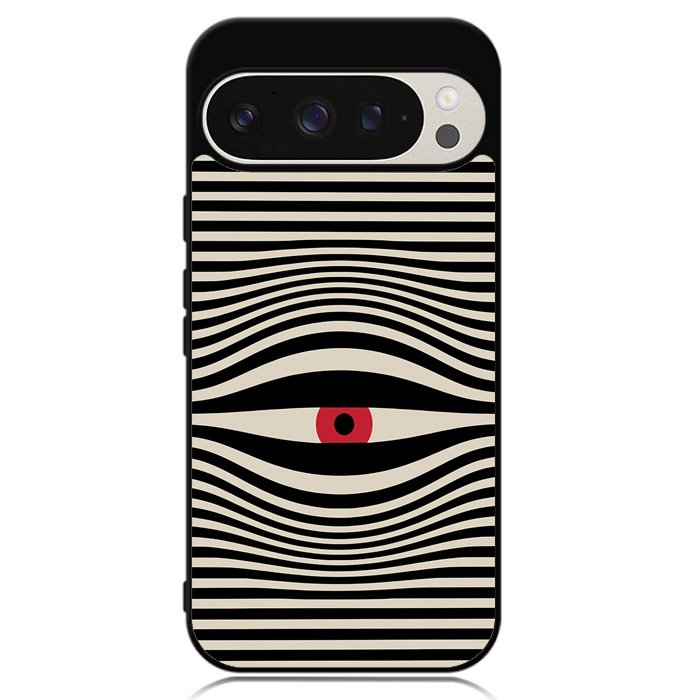 80s Retro Black Stripes FZ4300 Google Pixel 9 Pro XL Case