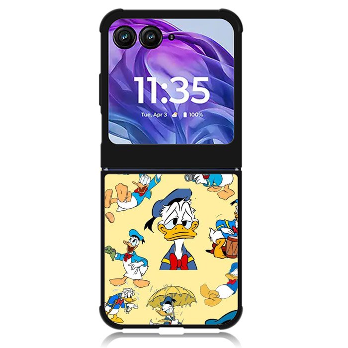Donald Duck 2nd Motorola Moto Razr 2024 , Moto Razr 50 Case