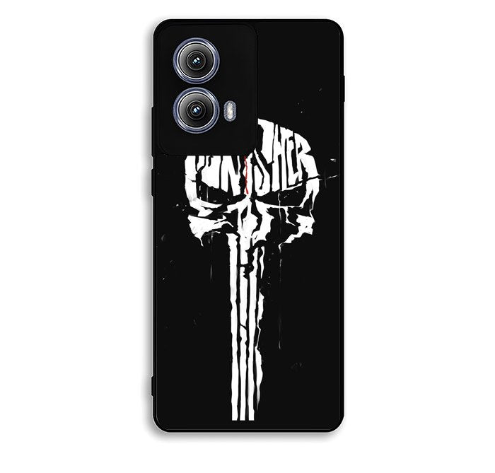 Punisher Black Motorola Moto Edge 2024 Case FE7181