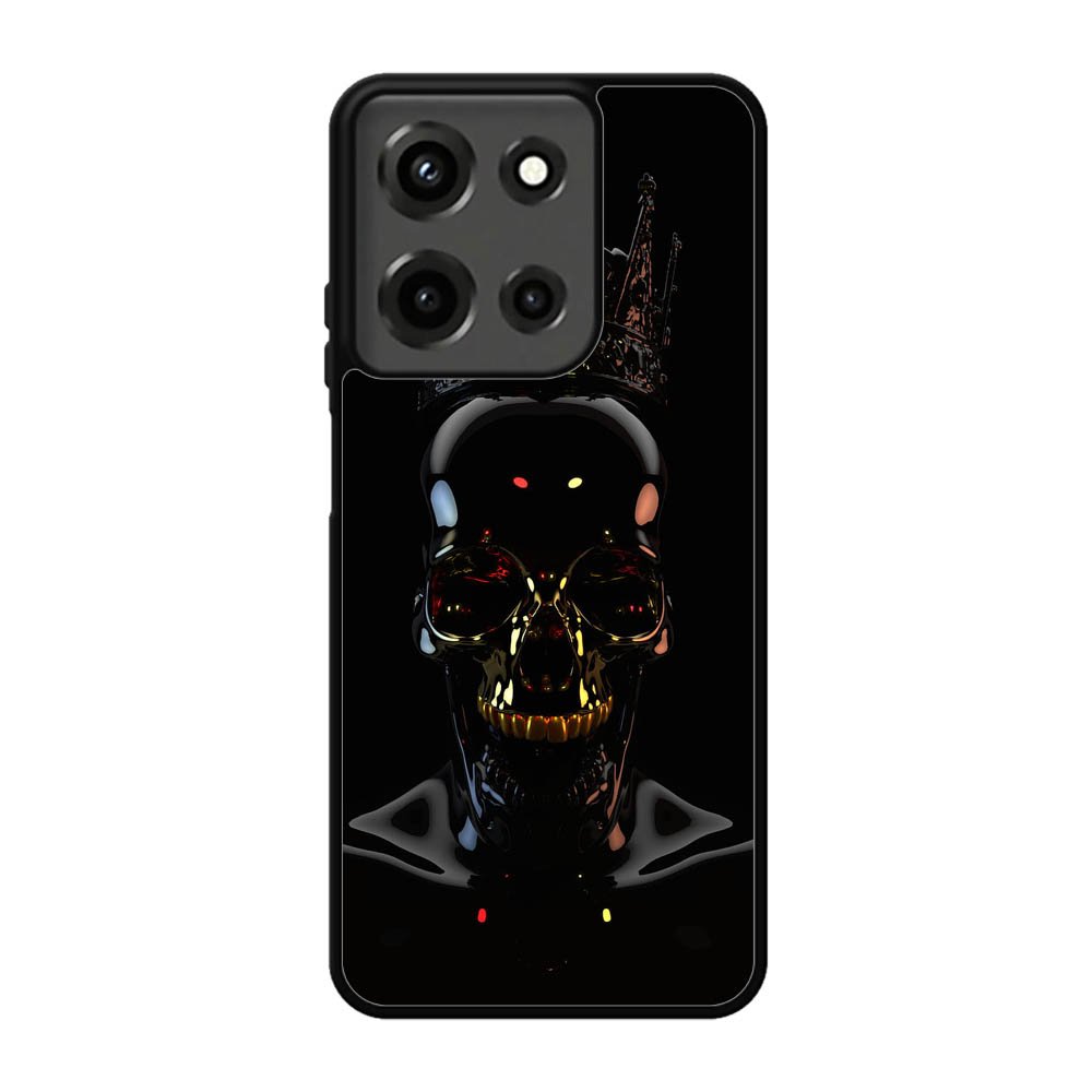 Skull Black Motorola Moto G 5G 2025 Case FE8302