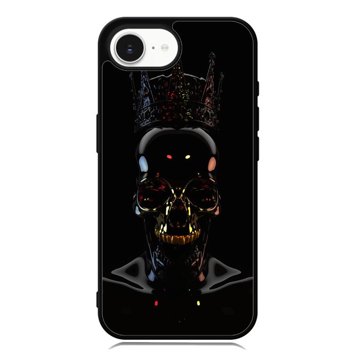 Skull Black iPhone 16e Case