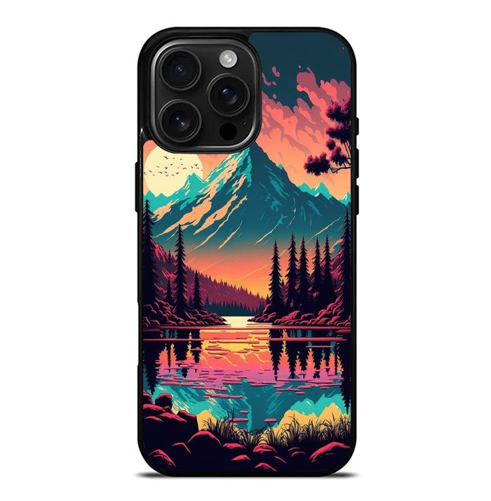 River Mountain iPhone 16 Pro Max Case FE0542