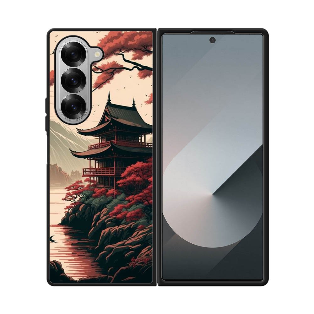 Japanese Art Samsung Galaxy Z Fold 7 5G Case FE0379