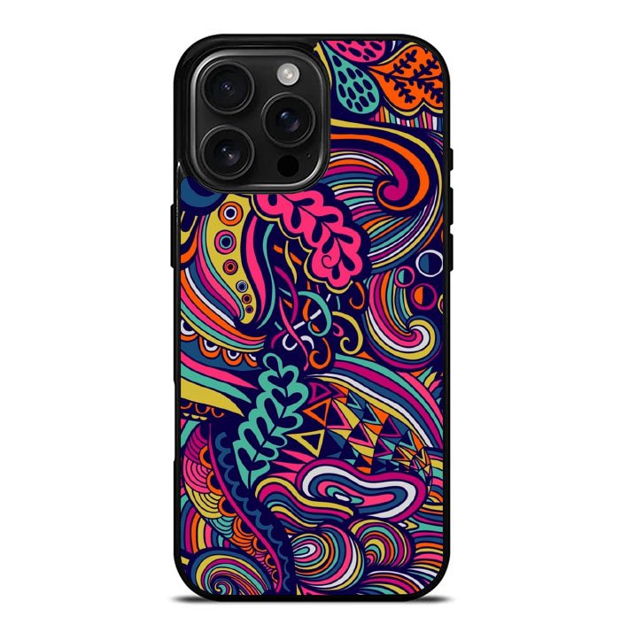Geometric Art iPhone 16 Pro Max Case FE0302