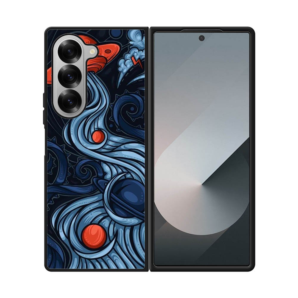 Doodle Art Samsung Galaxy Z Fold 7 5G Case FE0218