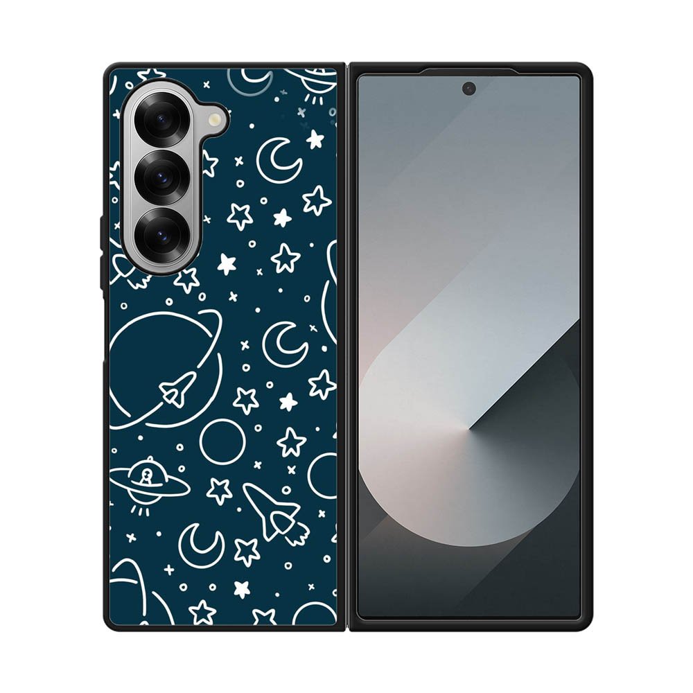 Space Doodle FE0460 Samsung Galaxy Fold 7 5G Case
