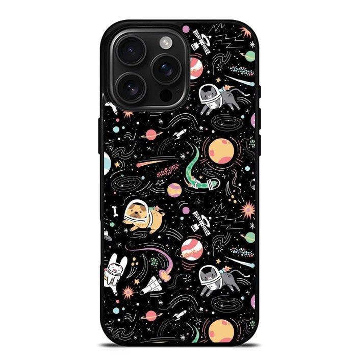 Space Animal iPhone 16 Pro Max Case FE0578
