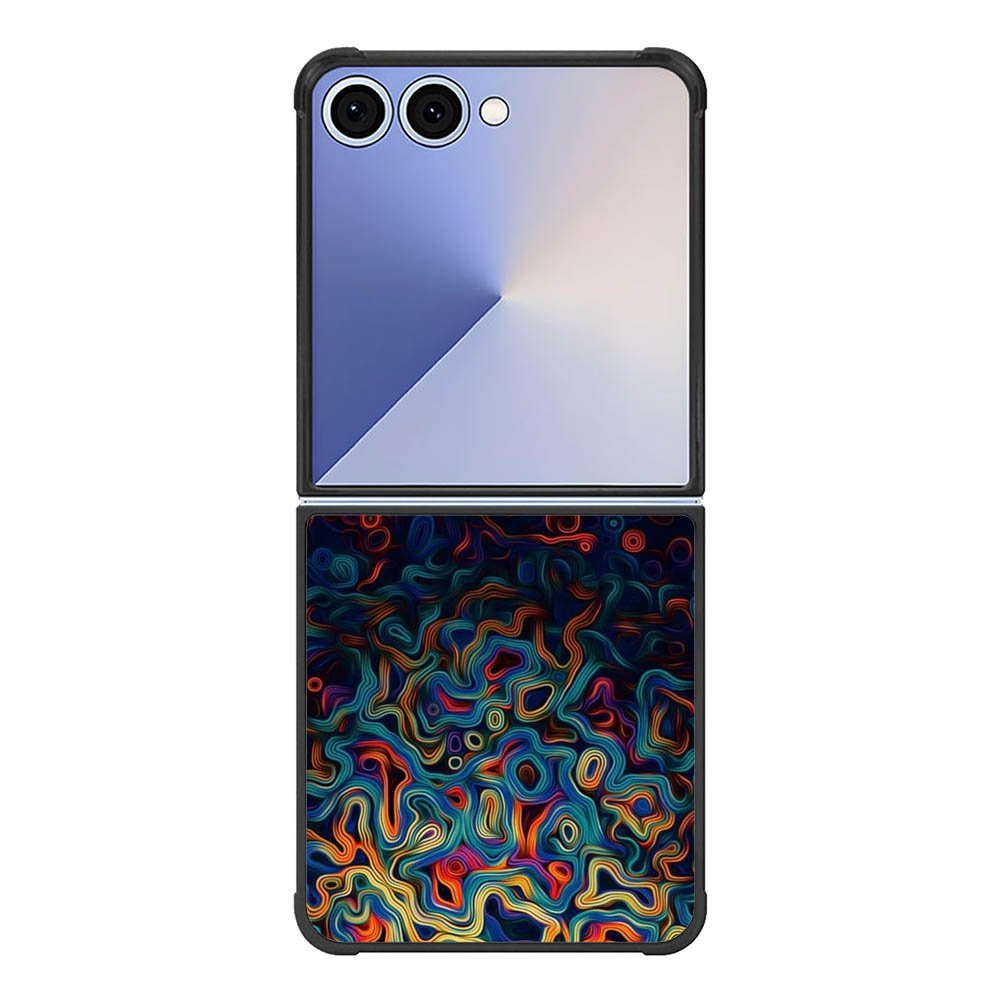 abstract FE0463 Samsung Galaxy Flip 7 5G Case