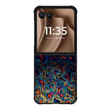 abstract Motorola Moto RAZR Plus 2025 Case FE0005