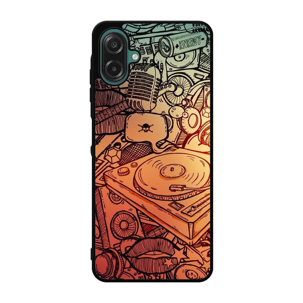 Doodle Music Samsung Galaxy A07 Case FE0222