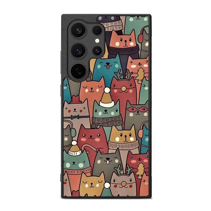 Cute Cat FE0469 Samsung Galaxy S25 Ultra Case
