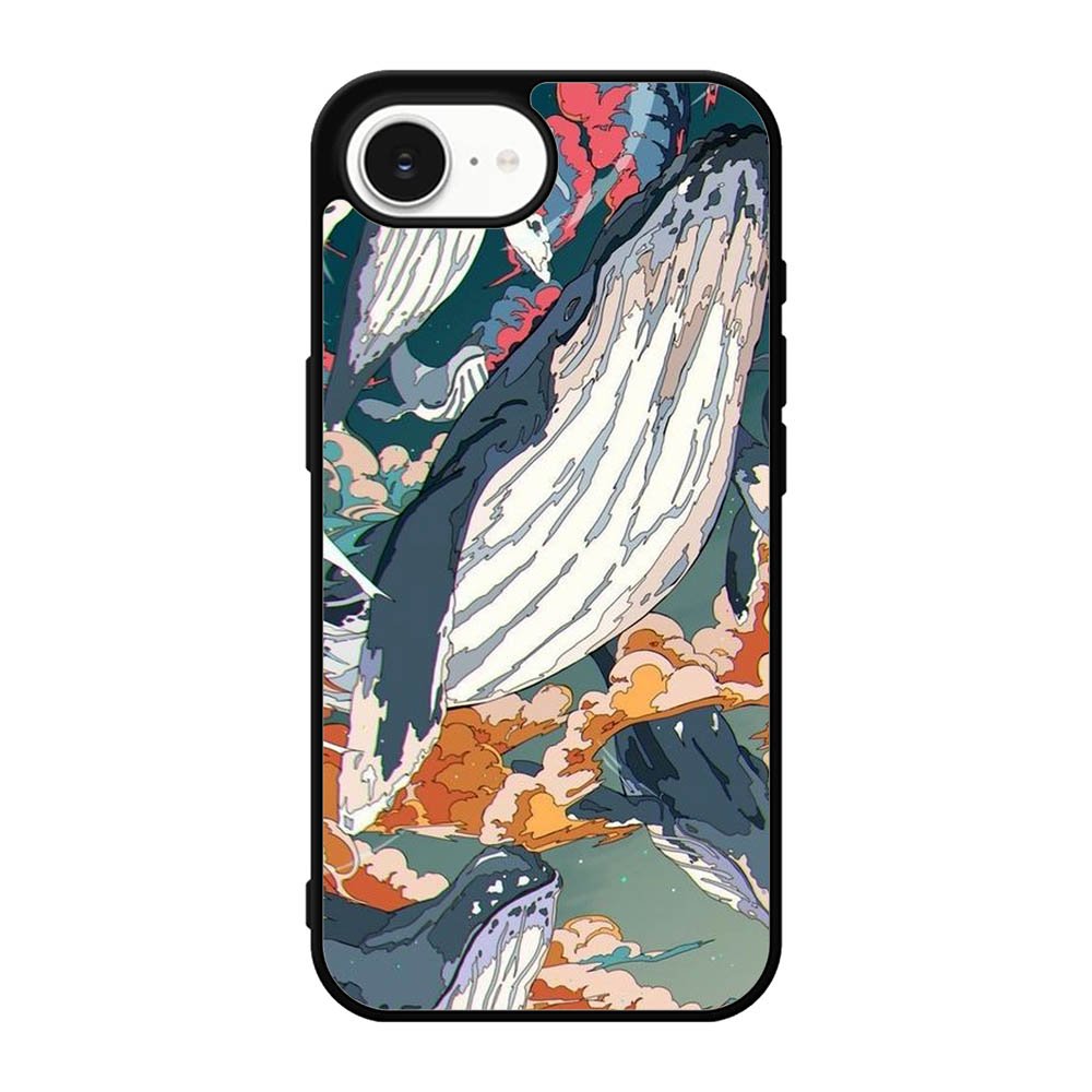 whale art iPhone 17e Case FE0650