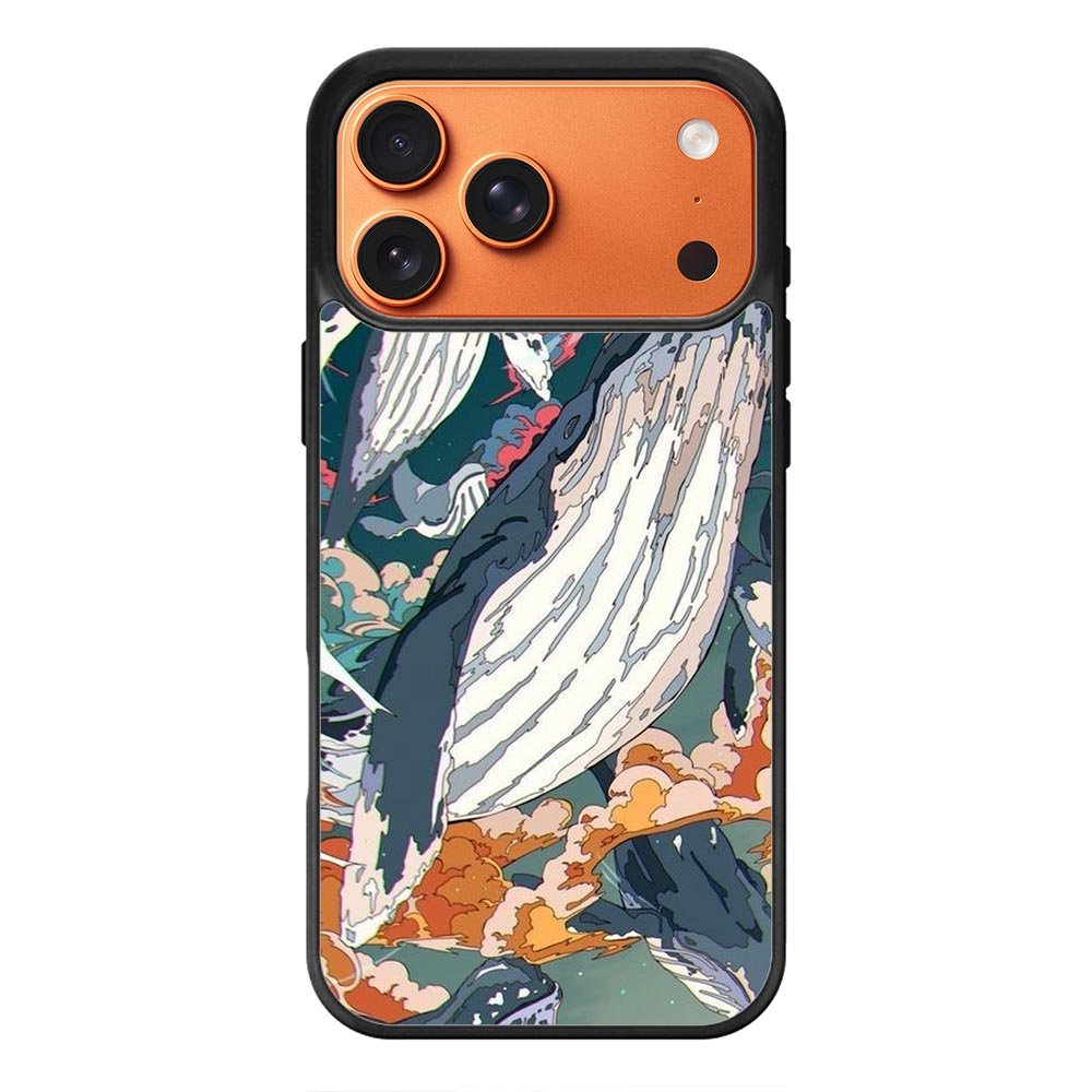 whale art iPhone 17 Pro Case FE0650