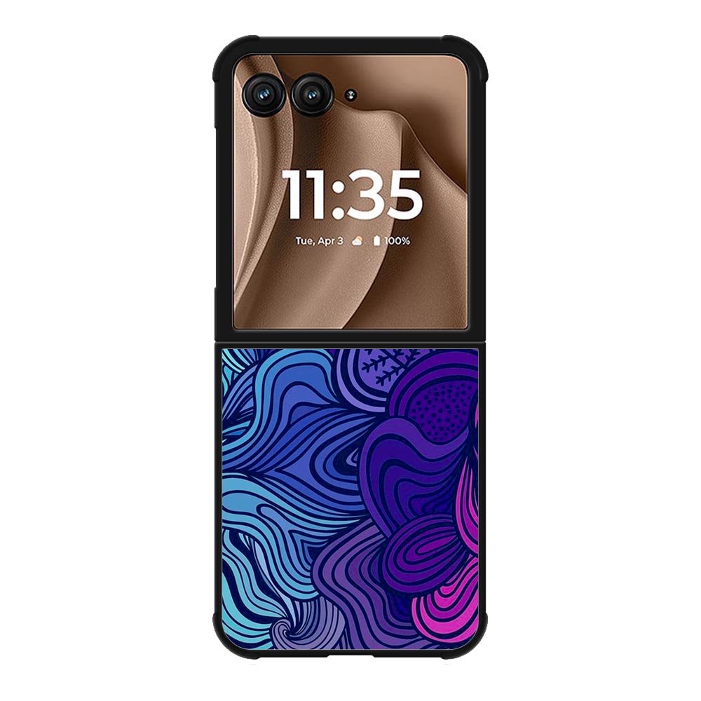 Floral Art Motorola Moto RAZR Plus 2025 Case FE0255