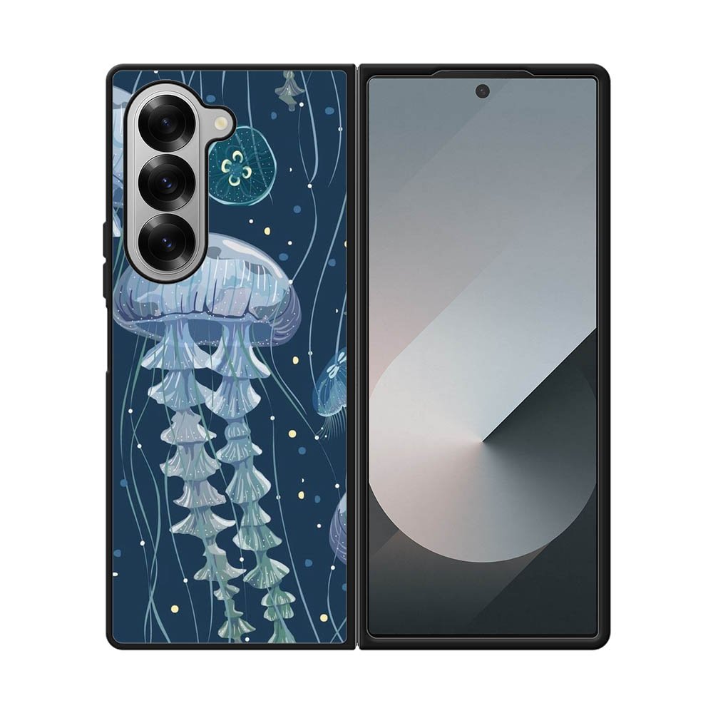 jellyfish pattern Samsung Galaxy Z Fold 7 5G Case FE0382