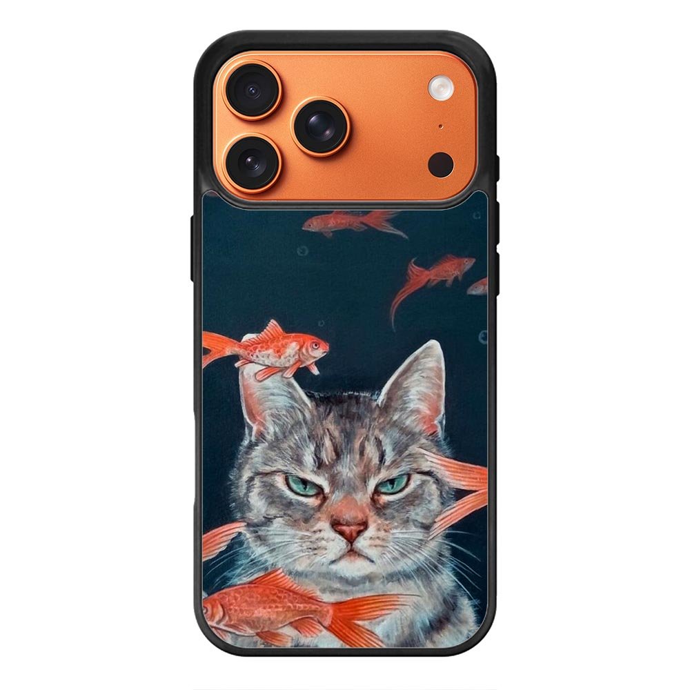 Fish And Cat iPhone 17 Pro Max Case FE0252