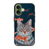 Fish And Cat iPhone 17 Case FE0252