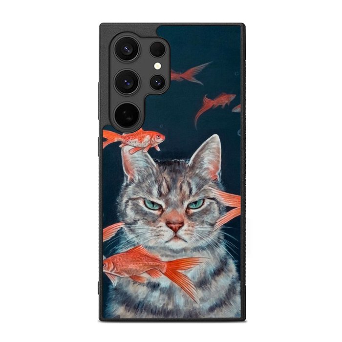 Fish And Cat FE0473 Samsung Galaxy S25 Ultra Case