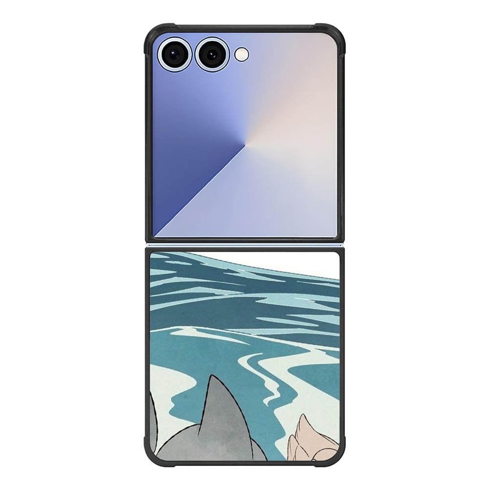 Cute Shark FE0476 Samsung Galaxy Flip 7 5G Case